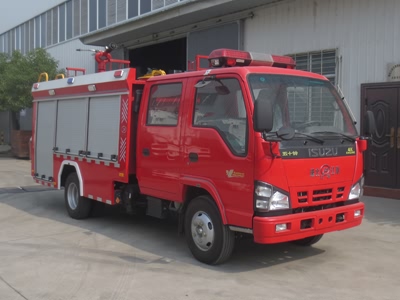 慶鈴2噸水罐消防車